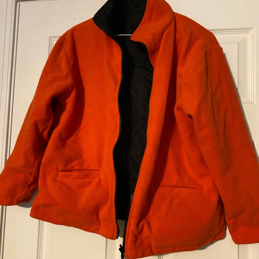 Boys reversible fleece jacket